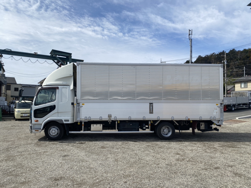 H29年式、ファイター、アルミウイング、ゲート付き、車検付|中古トラックの販売・買取・査定のアイナビ