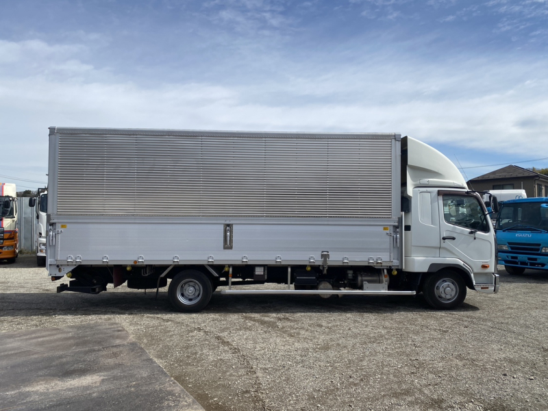 H29年式、ファイター、アルミウイング、ゲート付き、車検付|中古トラックの販売・買取・査定のアイナビ