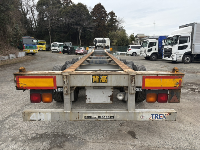 H27年式、40ft3軸コンテナセミトレーラ、車検付|中古トラックの販売・買取・査定のアイナビ