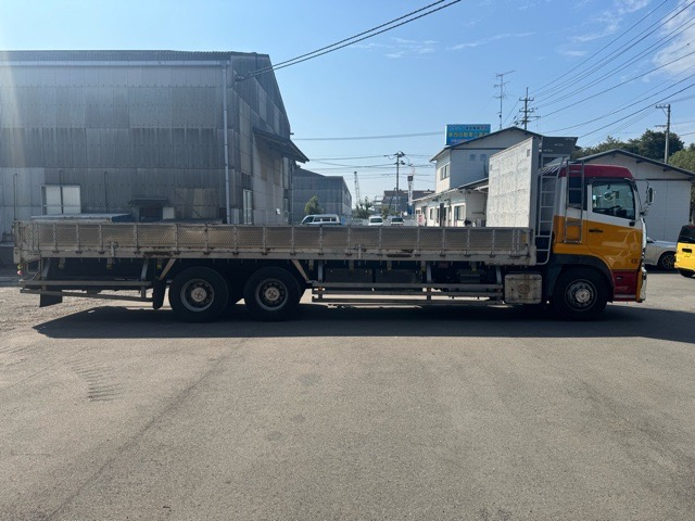 H29UDクオン平 検付ATリーフサスフジタボデー材木ローラー付|中古トラックの販売・買取・査定のアイナビ
