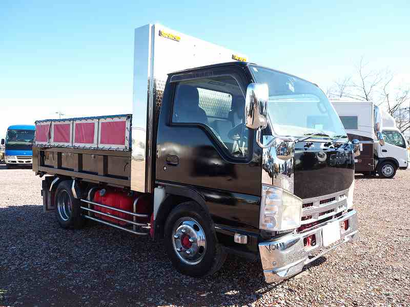 いすゞエルフ造りボディダンプ積載3t|中古トラックの販売・買取・査定のアイナビ