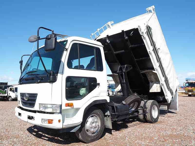 日産ディーゼルコンドル水密式ステンレス深ダンプコボレーン|中古トラックの販売・買取・査定のアイナビ