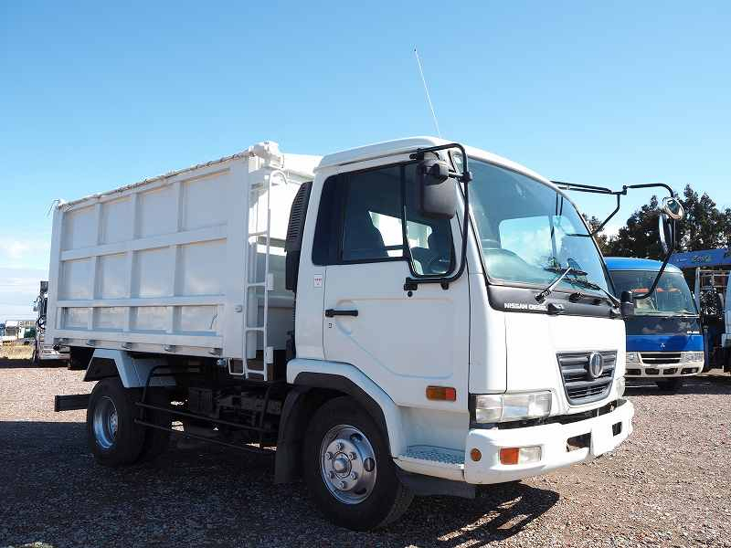 日産ディーゼルコンドル水密式ステンレス深ダンプコボレーン|中古トラックの販売・買取・査定のアイナビ
