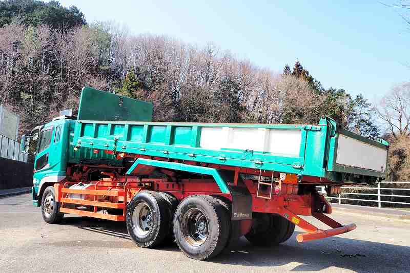 三菱スーパーグレート22tロングダンプ3方開2デフ|中古トラックの販売・買取・査定のアイナビ