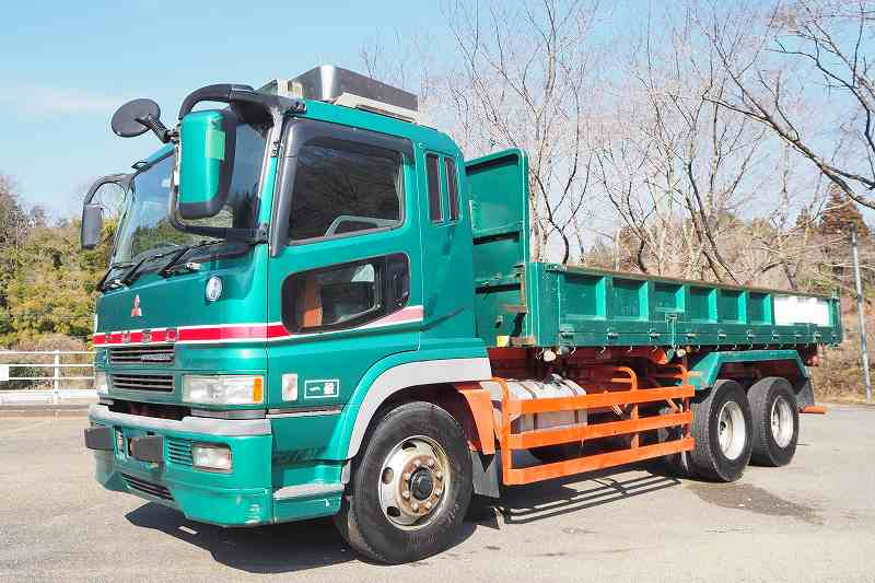 三菱スーパーグレート22tロングダンプ3方開2デフ|中古トラックの販売・買取・査定のアイナビ