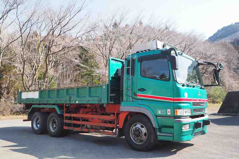 三菱スーパーグレート22tロングダンプ3方開2デフ|中古トラックの販売・買取・査定のアイナビ