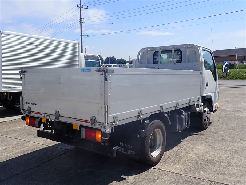 【351375】いすゞ エルフ アルミ平ボディ（上物乗替物）|中古トラックの販売・買取・査定のアイナビ