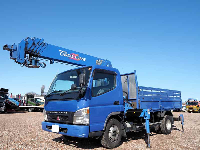 三菱ふそうキャンター6段クレーンリアジャッキラジコン|中古トラックの販売・買取・査定のアイナビ