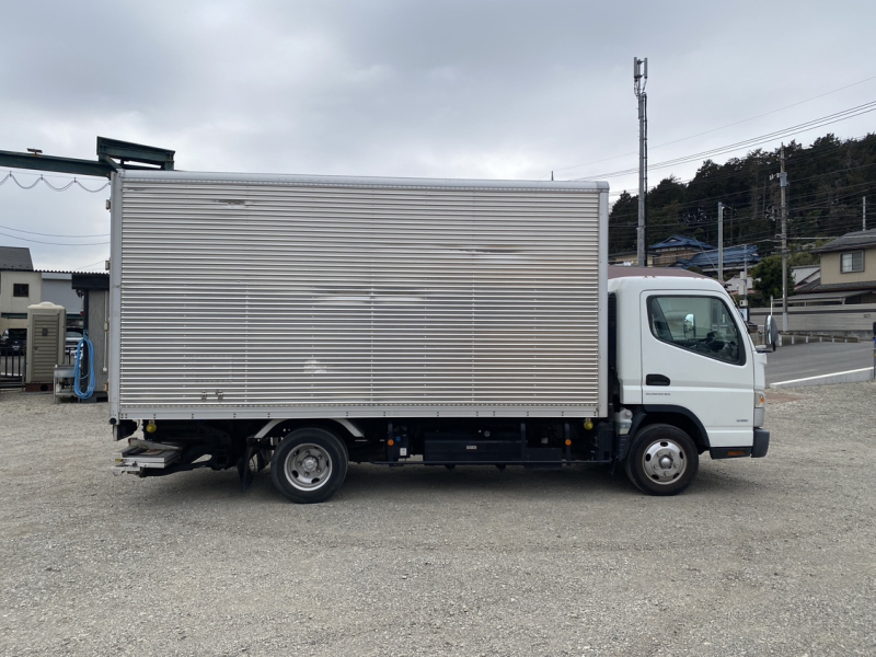 H31年式、キャンター、格納ゲート付アルミバン|中古トラックの販売・買取・査定のアイナビ
