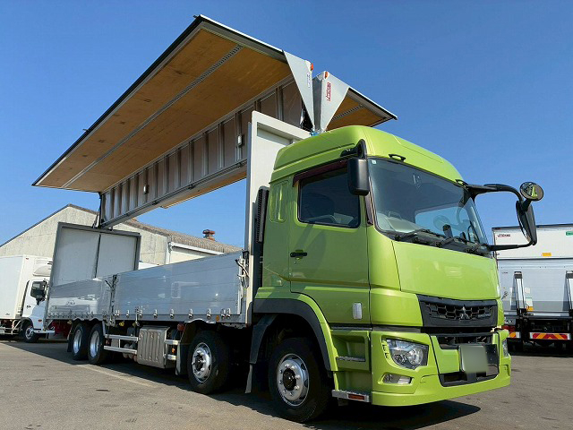 ハイルーフ8×44軸低床2デフ後輪エアサス日本フルハーフ|中古トラックの販売・買取・査定のアイナビ