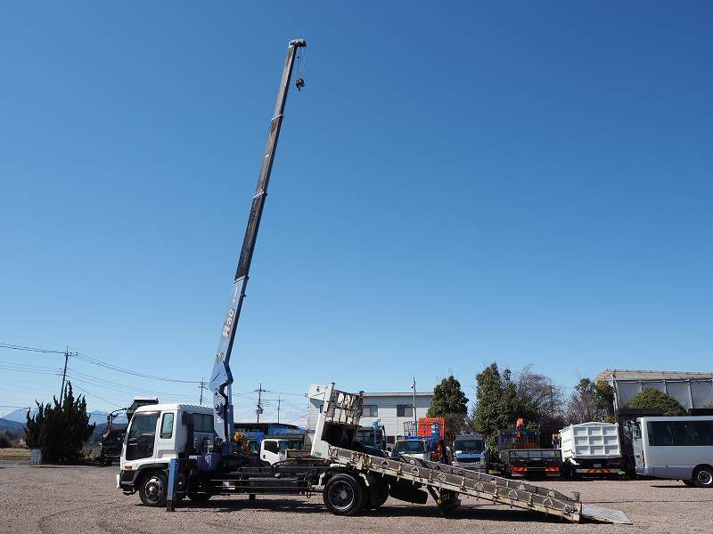 いすゞフォワード増トンクレーン付セーフティーローダー|中古トラックの販売・買取・査定のアイナビ