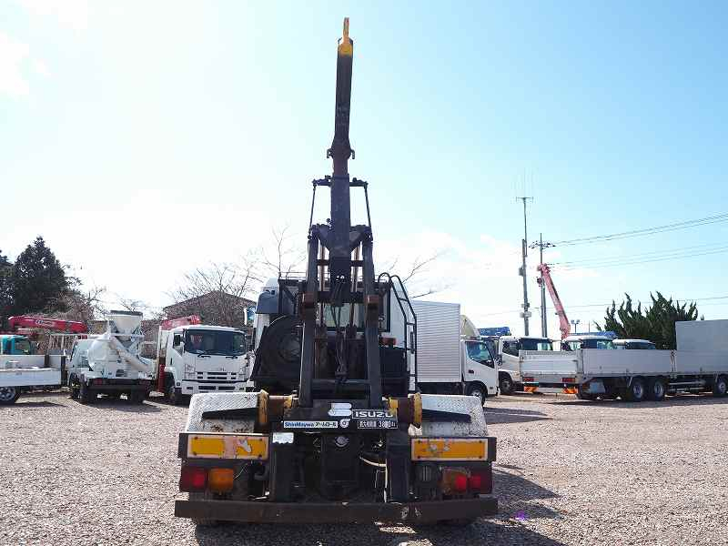 いすゞフォワード新明和製ツインホイストアームロール|中古トラックの販売・買取・査定のアイナビ