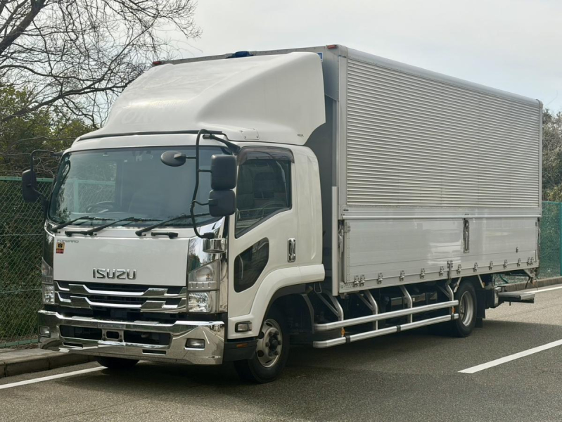 H30年式2RG-FRR90T2ワイドベット付格納ゲート付ウイング|中古トラックの販売・買取・査定のアイナビ