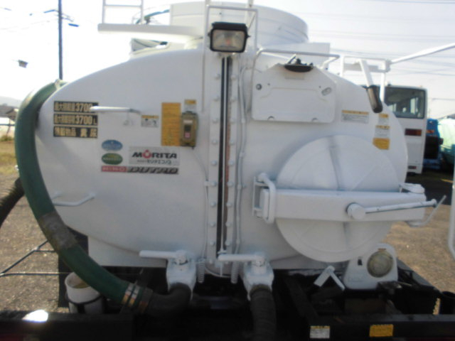 デュトロ3700Lバキュームカー3.7T糞尿車衛生車MORITA製|中古トラックの販売・買取・査定のアイナビ