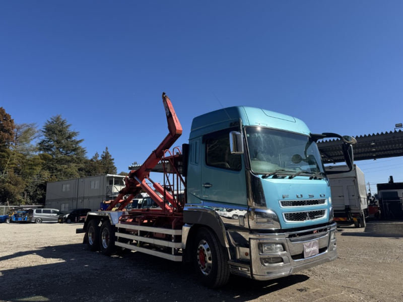 22tアームロール2デフハイルーフカスタム新明和F7|中古トラックの販売・買取・査定のアイナビ