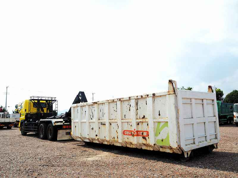 プロフィア2デフアームロールツインホイスト21立米コンテナ|中古トラックの販売・買取・査定のアイナビ