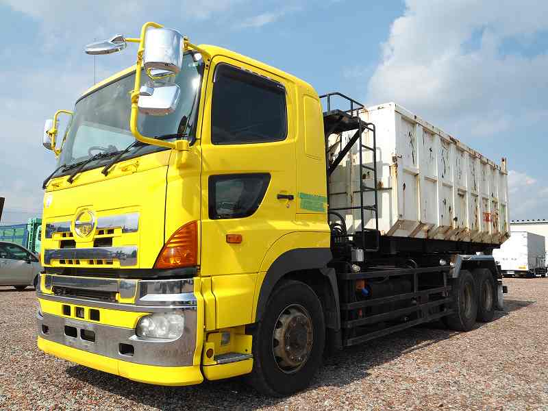 プロフィア2デフアームロールツインホイスト21立米コンテナ|中古トラックの販売・買取・査定のアイナビ