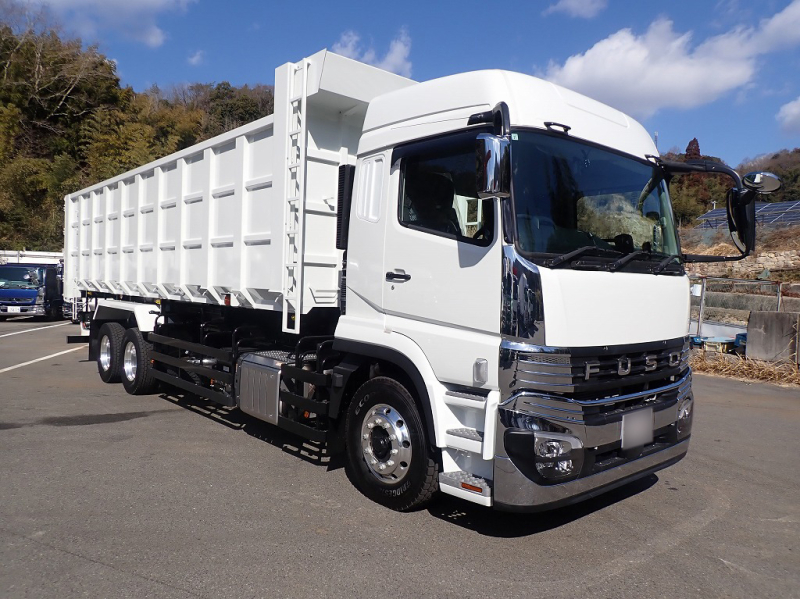 極東製 深ダンプ ハイルーフ約36立米2デフ 394PS AT車|中古トラックの販売・買取・査定のアイナビ