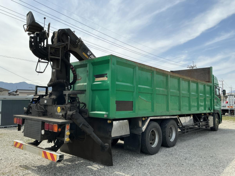 ★H28UDクオン深箱ヒアブクレーン付25トン車車検付|中古トラックの販売・買取・査定のアイナビ