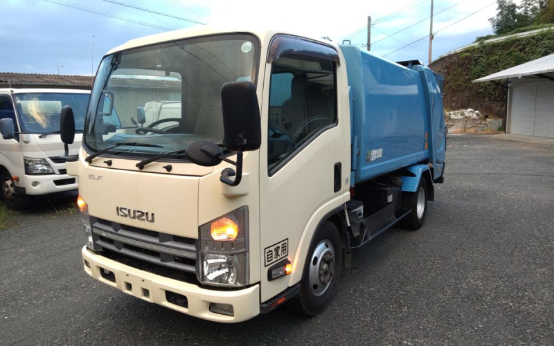 平成24年式 いすゞ エルフ 5.4m3 プレス式 架装部整備済み|中古トラックの販売・買取・査定のアイナビ