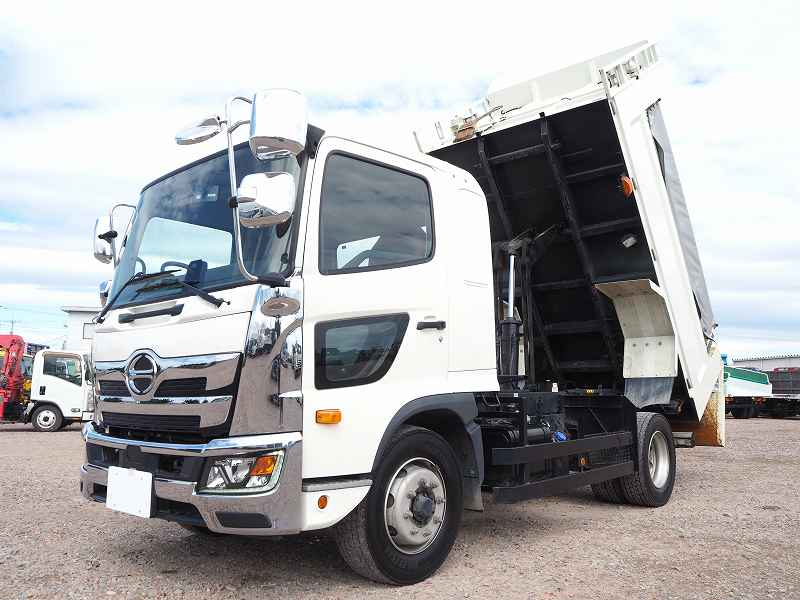 日野レンジャーダンプ増トンダンプ積載7.2tベット付き|中古トラックの販売・買取・査定のアイナビ