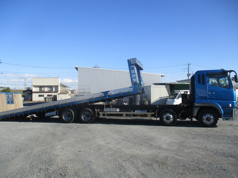 H19スーパーグレートフジタ製スライドセルフ積載11tラジコン付|中古トラックの販売・買取・査定のアイナビ