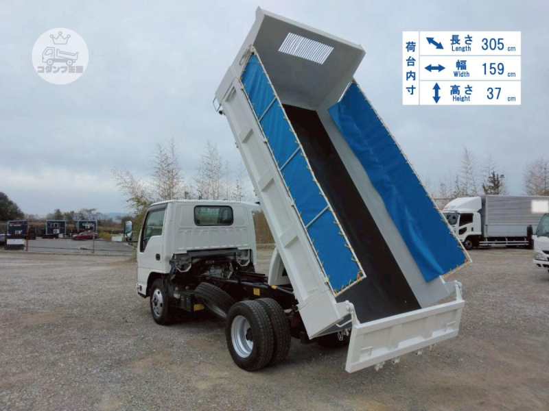 H27年 エルフ3t高床ダンプ No.1050|中古トラックの販売・買取・査定のアイナビ