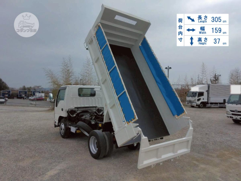 H25年 いすゞエルフ3t高床強化ダンプ No.1013|中古トラックの販売・買取・査定のアイナビ