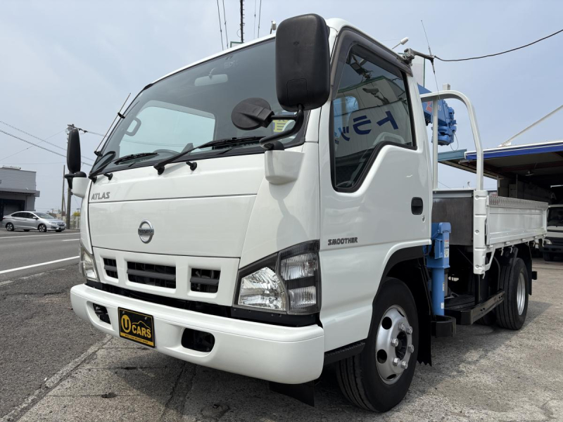H18 アトラス　2t　4段クレーン　ラジコン付　スムーサー6速|中古トラックの販売・買取・査定のアイナビ