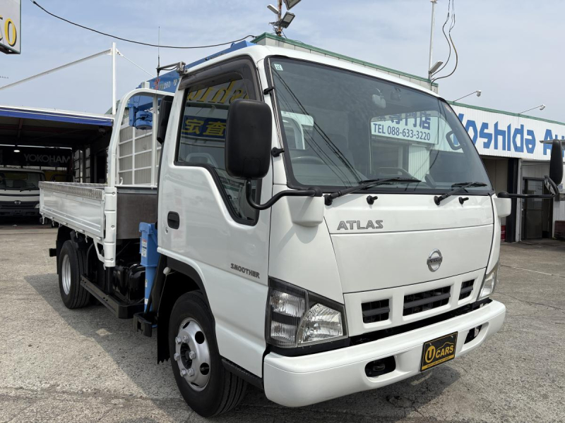 H18 アトラス　2t　4段クレーン　ラジコン付　スムーサー6速|中古トラックの販売・買取・査定のアイナビ