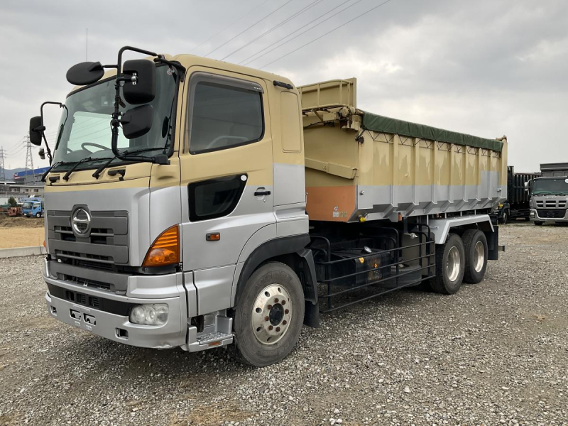 ★H18日野プロフィア深ダンプ22トンステンレスボディ水密|中古トラックの販売・買取・査定のアイナビ