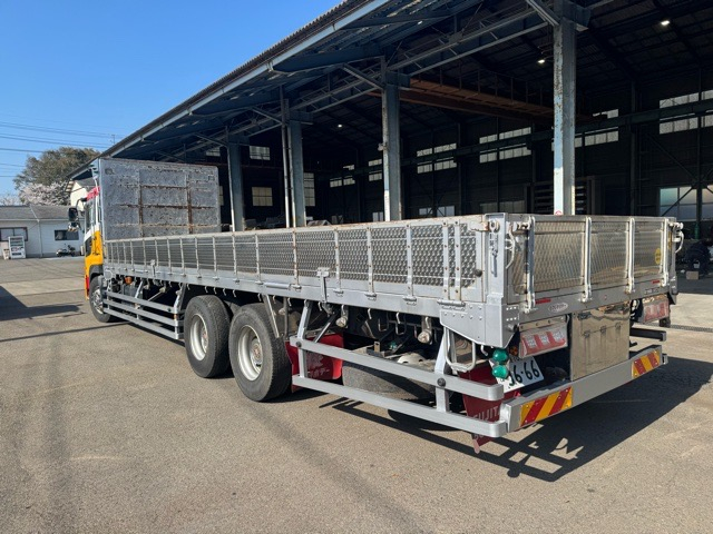 値下げ UDクオン平 検付ATリーフサスフジタボデー材木ローラー|中古トラックの販売・買取・査定のアイナビ