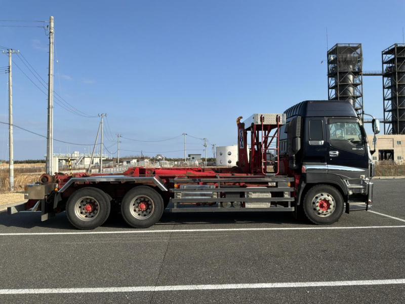 2デフ⭐️H23新明和アームロール ツインホイスト 400PSMT|中古トラックの販売・買取・査定のアイナビ