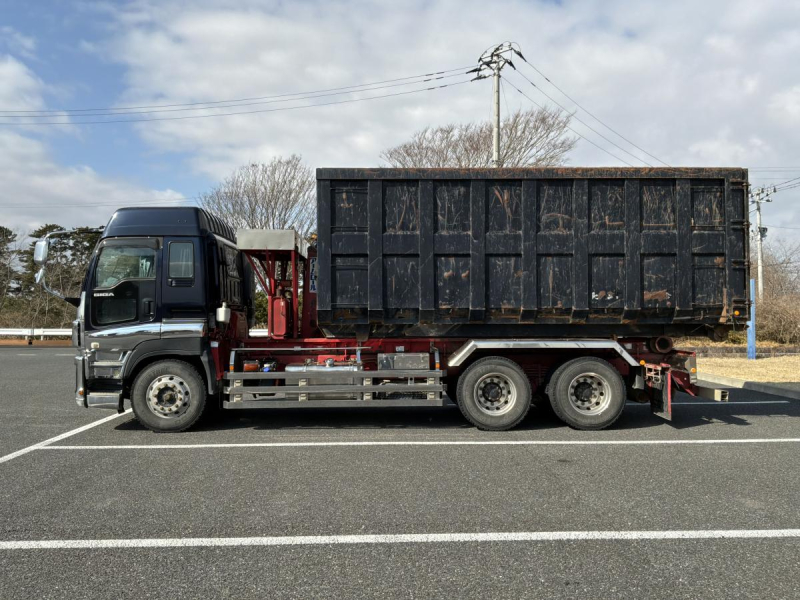 コンテナ付⭐️H24新明和アームロール ツインホイスト MT|中古トラックの販売・買取・査定のアイナビ