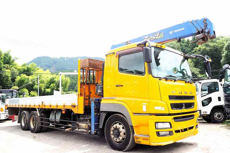 スーパーグレート3軸高床2デフ4段クレーンラジコンアルミ平|中古トラックの販売・買取・査定のアイナビ