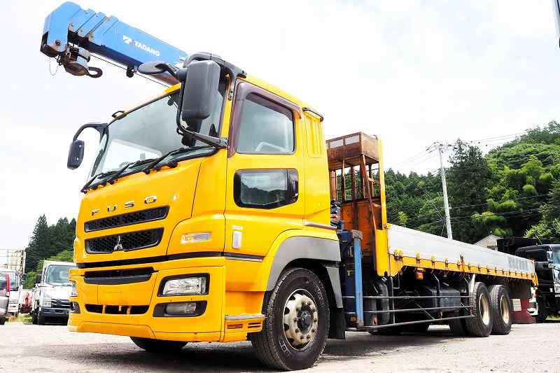 スーパーグレート3軸高床2デフ4段クレーンラジコンアルミ平|中古トラックの販売・買取・査定のアイナビ