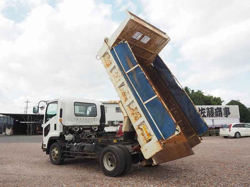 いすゞフォワード新明和製Lゲートダンプ電動コボレーン付|中古トラックの販売・買取・査定のアイナビ