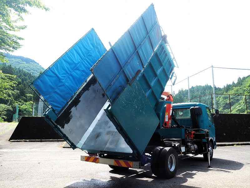 三菱ファイターダンプパルフィンガー深ダンプステンレス張り|中古トラックの販売・買取・査定のアイナビ