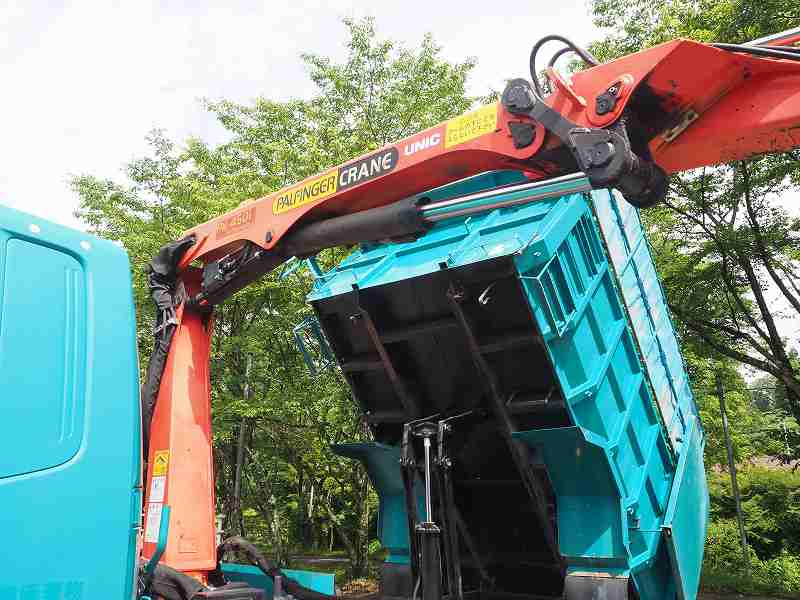 三菱ファイターダンプパルフィンガー深ダンプステンレス張り|中古トラックの販売・買取・査定のアイナビ