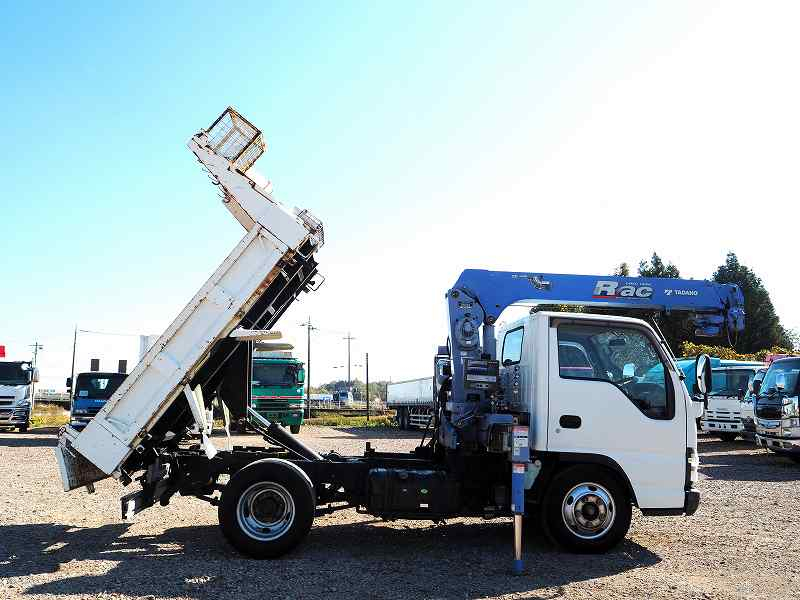 マツダタイタン3段クレーン付ダンプラジコン三方開生E/G|中古トラックの販売・買取・査定のアイナビ