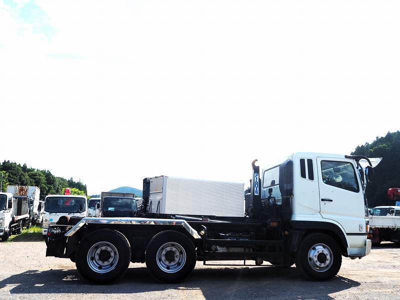 三菱スーパーグレート2デフ新明和アームロールコンテナ付|中古トラックの販売・買取・査定のアイナビ