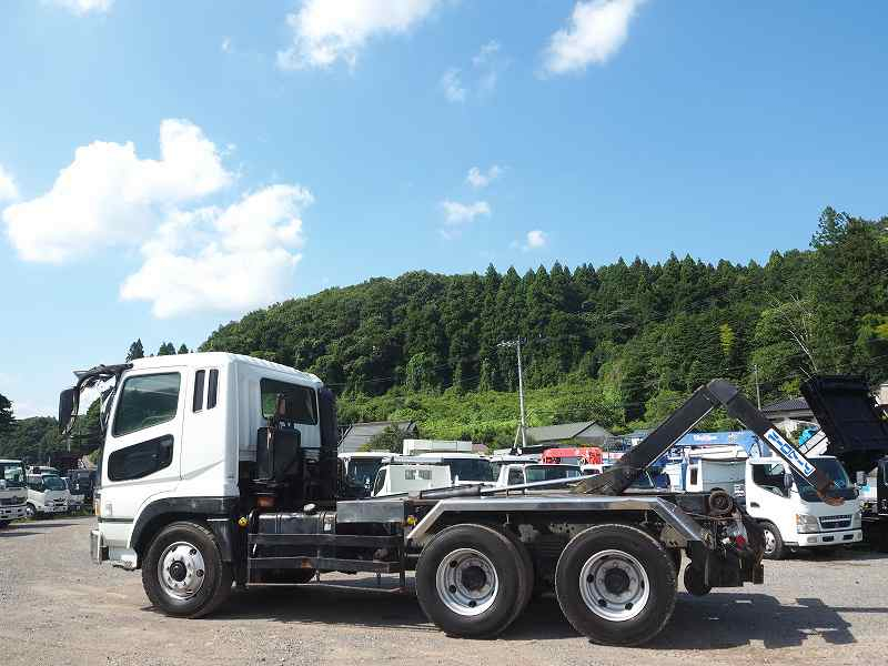 三菱スーパーグレート2デフ新明和アームロールコンテナ付|中古トラックの販売・買取・査定のアイナビ