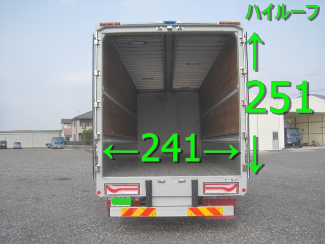 7200ボディフルワイド内高251エアサス積載2300㎏メッキ多数|中古トラックの販売・買取・査定のアイナビ