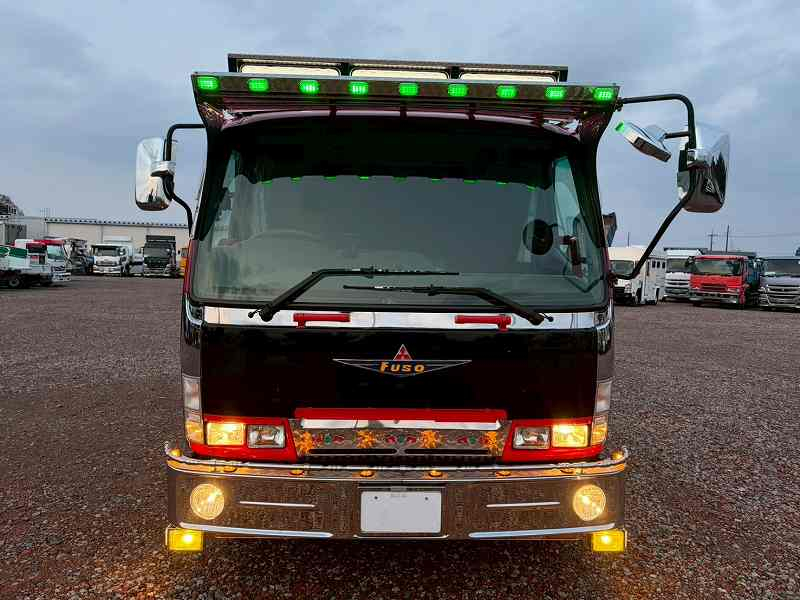 三菱ファイターダンプデコトラ電飾架装カスタム多数ダンプ|中古トラックの販売・買取・査定のアイナビ