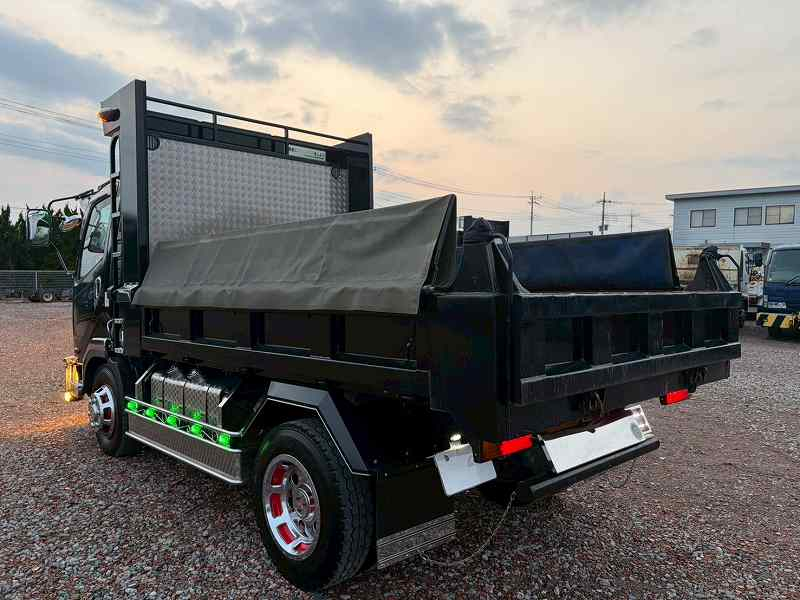 三菱ファイターダンプデコトラ電飾架装カスタム多数ダンプ|中古トラックの販売・買取・査定のアイナビ