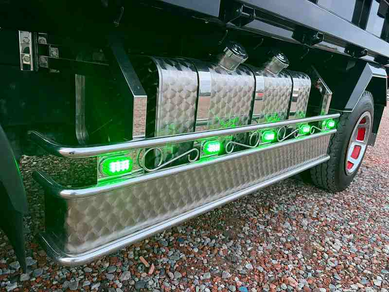 三菱ファイターダンプデコトラ電飾架装カスタム多数ダンプ|中古トラックの販売・買取・査定のアイナビ