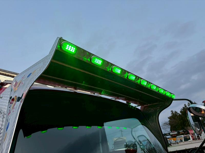 三菱ファイターダンプデコトラ電飾架装カスタム多数ダンプ|中古トラックの販売・買取・査定のアイナビ