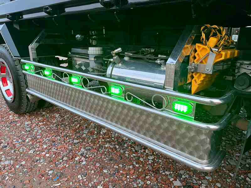 三菱ファイターダンプデコトラ電飾架装カスタム多数ダンプ|中古トラックの販売・買取・査定のアイナビ