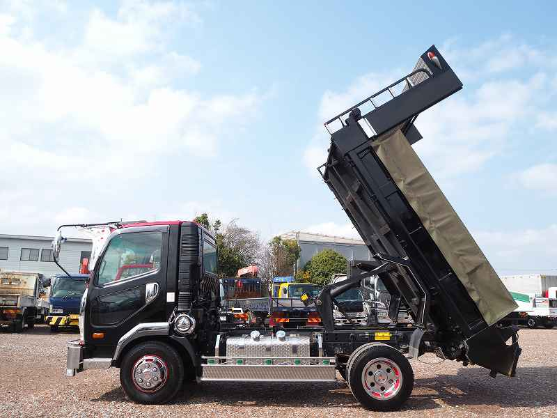 三菱ファイターダンプデコトラ電飾架装カスタム多数ダンプ|中古トラックの販売・買取・査定のアイナビ