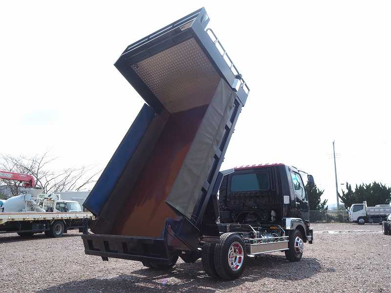 三菱ファイターダンプデコトラ電飾架装カスタム多数ダンプ|中古トラックの販売・買取・査定のアイナビ